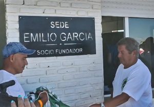 Cazadores impuso el nombre de “Emilio García” a la sede Claromecó (video)