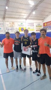Básquet 3×3 en Claromecó: Ganó “AC Milanesas”