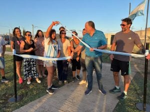 Acción Social inauguró la plazoleta del barrio Nuevo Olimpo