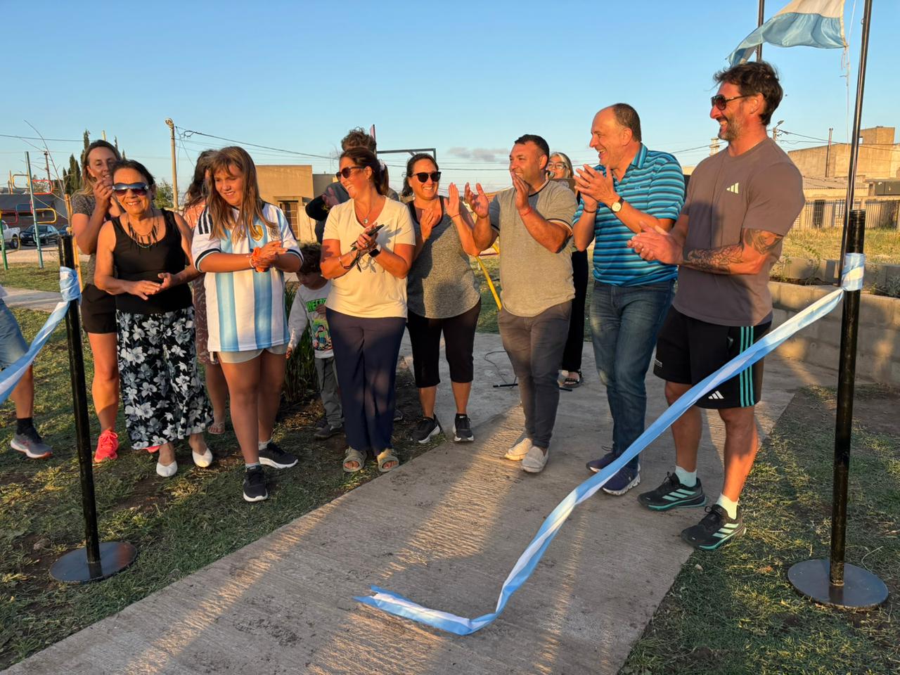 Acción Social inauguró la plazoleta del barrio Nuevo Olimpo