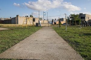 Acción Social inauguró la plazoleta del barrio Nuevo Olimpo