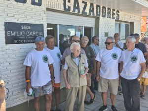 Cazadores impuso el nombre de “Emilio García” a la sede Claromecó (video)