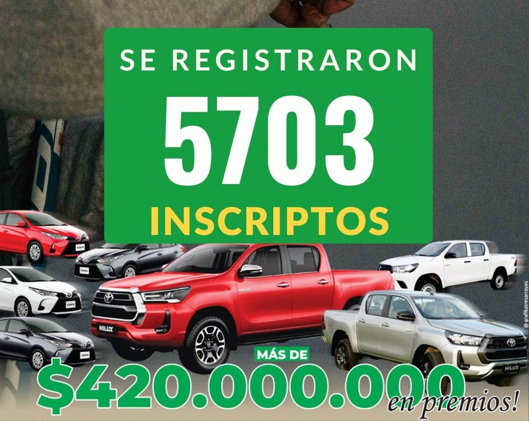 Son 5703 los inscriptos de la 64º edición de “Las 24 Horas de la Corvina Negra”