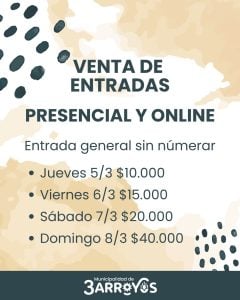 Fiesta Provincial del Trigo: donde adquirir las entradas y su precio