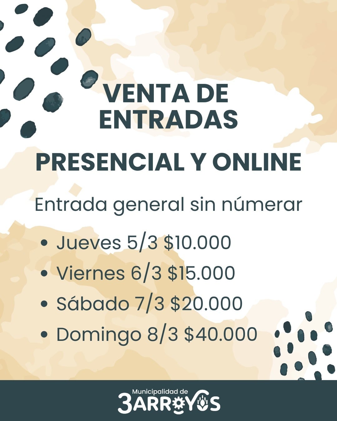 Fiesta Provincial del Trigo: donde adquirir las entradas y su precio