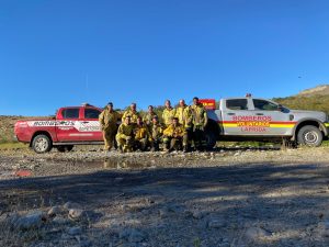 (audio)Roberto Bancur relató la dura experiencia de los Bomberos de Claromecó en Chubut