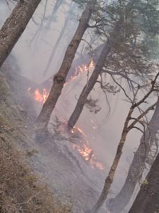 (audio)Roberto Bancur relató la dura experiencia de los Bomberos de Claromecó en Chubut