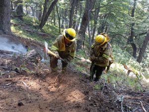 (audio)Roberto Bancur relató la dura experiencia de los Bomberos de Claromecó en Chubut