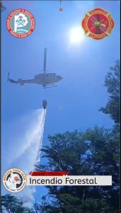 (audio)Roberto Bancur relató la dura experiencia de los Bomberos de Claromecó en Chubut