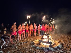 (audio) Guardavidas de Orense difundieron los eventos de febrero