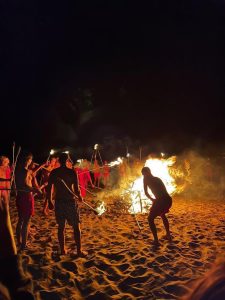 (audio) Guardavidas de Orense difundieron los eventos de febrero