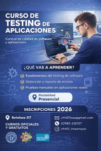 Cupos disponibles para diferentes cursos en el Centro de Formación Laboral