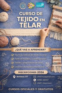 Cupos disponibles para diferentes cursos en el Centro de Formación Laboral