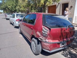 “Carambola” de tránsito: tres autos involucrados