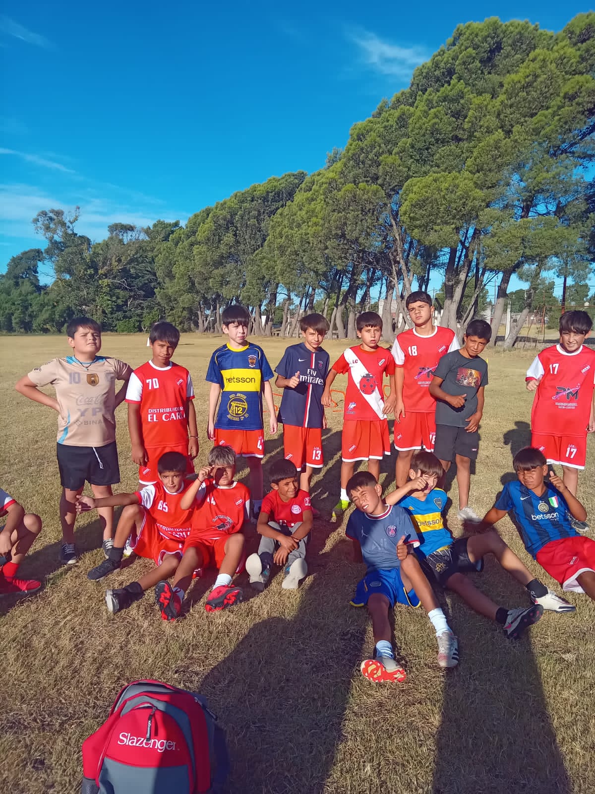 Fútbol infantil: formativas de Argentino empezaron la pretemporada