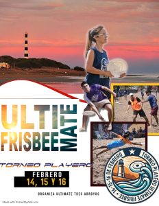 Ultimate Frisbee: este fin de semana, se realiza un Seven playero en Claromecó