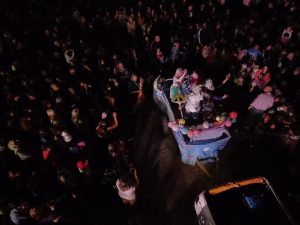 (audio y videos) Claromecó se vistió de fiesta: una multitud celebró el Carnaval