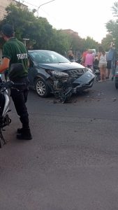 Choque sin heridos en Falucho e Istilart