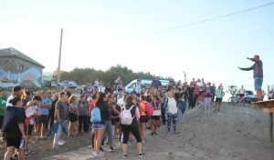 Más de 150 participantes tuvo la Caminata al Caracolero.
