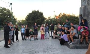 Autoconvocados en Plaza San Martín por la Reforma Laboral