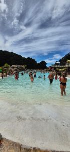 Aguas del Pinar, a full en Balneario San Cayetano