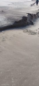 Claromecó y el día después de la extraordinaria crecida del mar