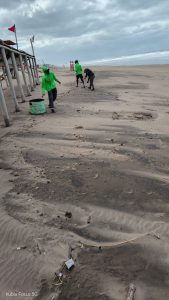 Claromecó y el día después de la extraordinaria crecida del mar