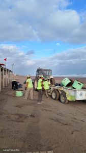 (audio)Civetta: “El equipo de Playas Limpias trabaja para dejar todo ordenado luego de la tormenta”