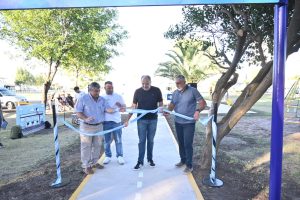 Se inauguro el nuevo Parque Infantil Vial en Plaza “La Estación”