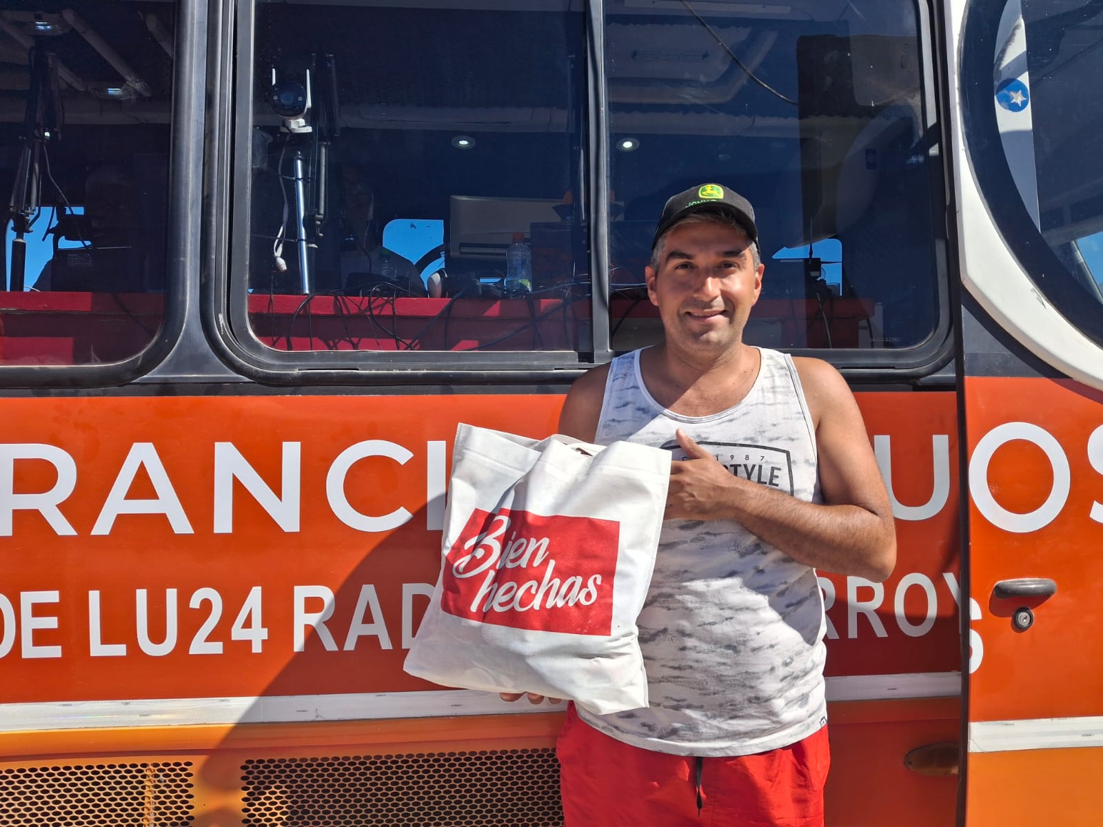 Continúan los sorteos de la mega transmisión: Juan se llevó la bolsa de Tostex