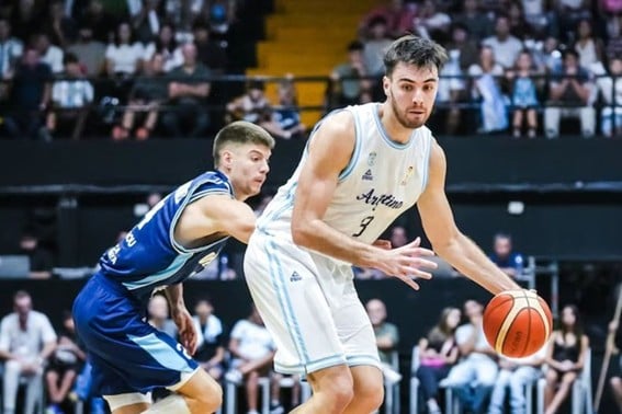 Básquet: Argentina cayó ante Uruguay y perdió su invicto rumbo al Mundial de Qatar