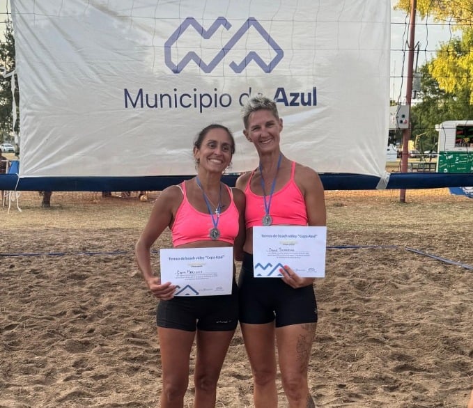 Irene Tiemersma y Cintia Martínez, campeonas de Beach Vóley