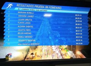 Atletismo: Destacada actuación de Belén Iardino en Uruguay
