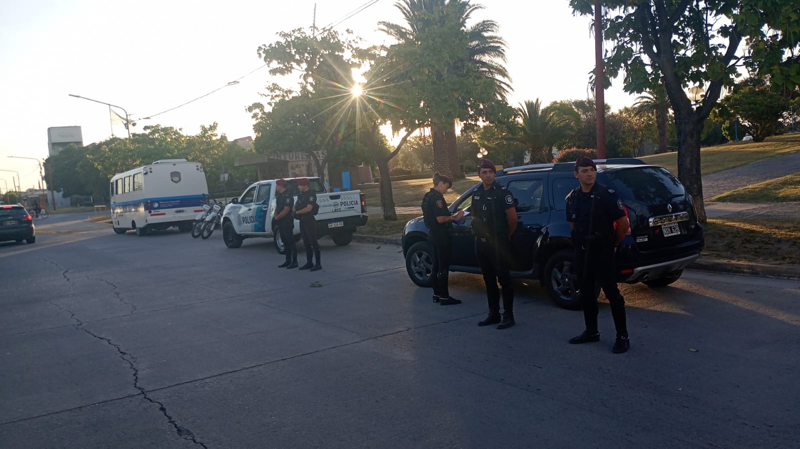 Intenso trabajo en operativos de control vehicular, prevención e identificación