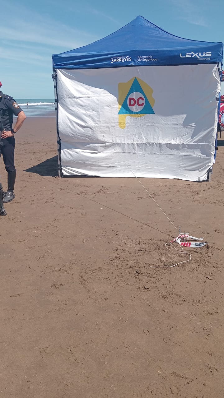 Trasladan el cuerpo hallado en Reta. Dan por concluido el operativo