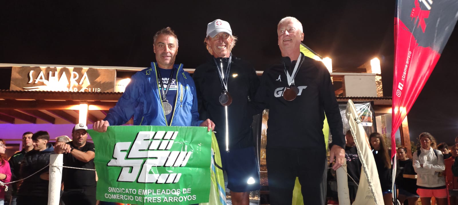 César D´Annunzio, segundo en la “Neco Night Race”