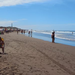 Mañana de playa en Claromecó