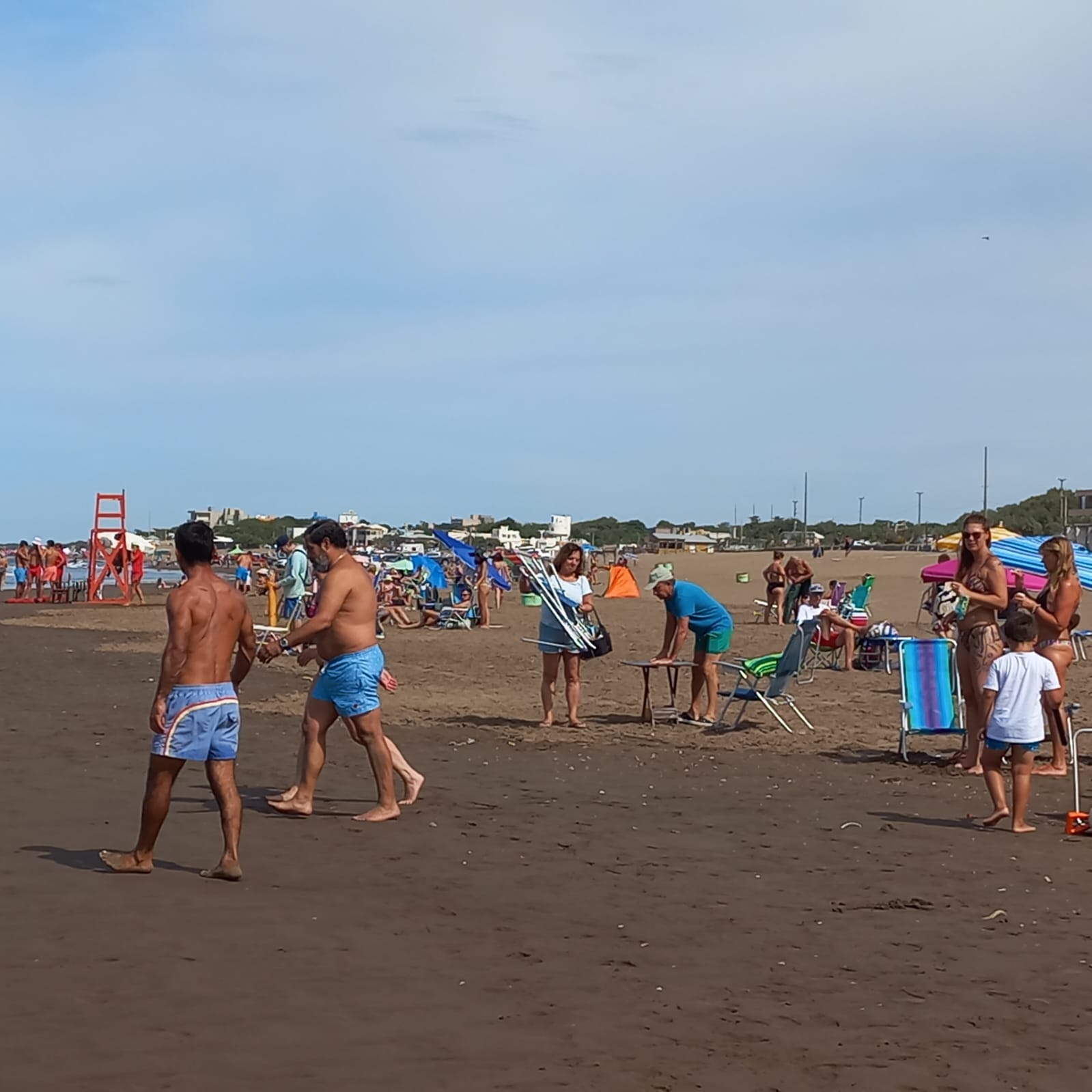 Mañana de playa en Claromecó