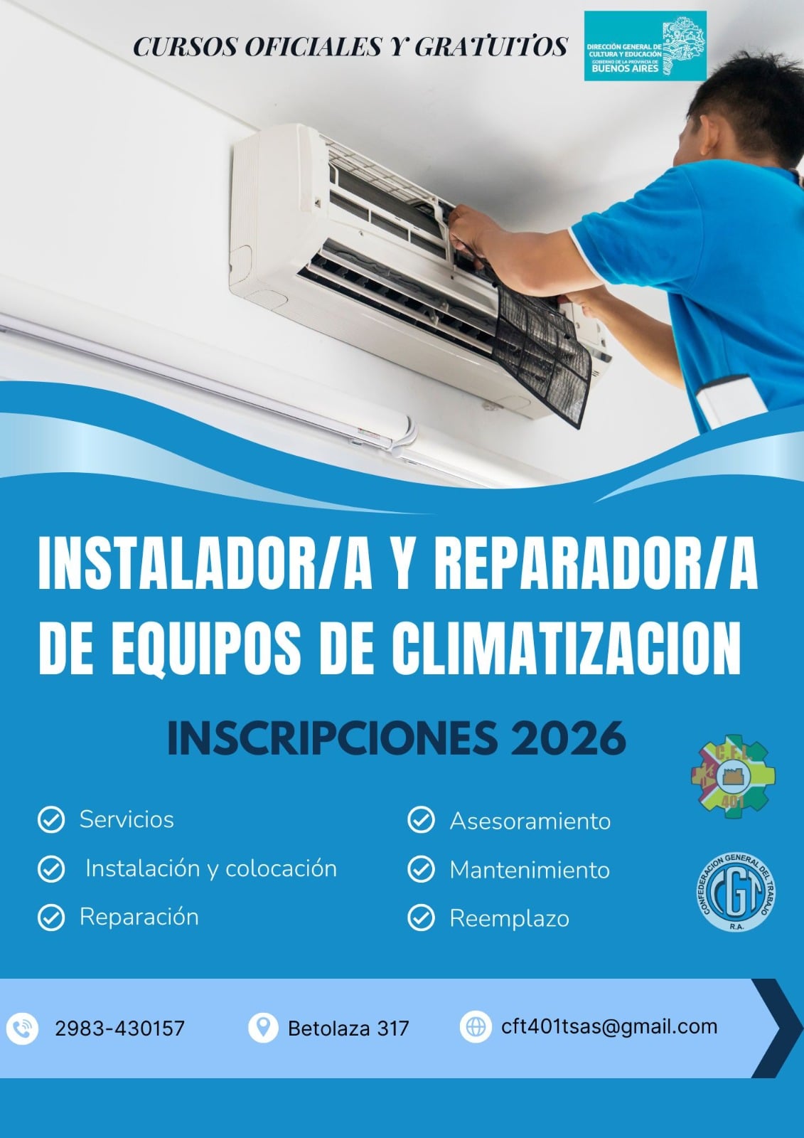 Abren inscripciones para los diferentes cursos del Centro de Formación Laboral