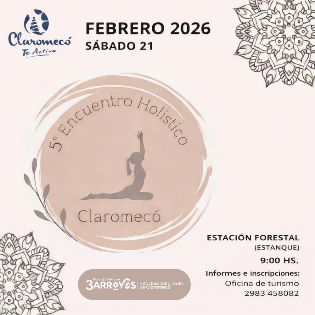 Claromecó: Realizarán el 5º Encuentro Holístico