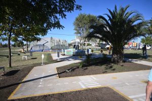 Se inauguro el nuevo Parque Infantil Vial en Plaza “La Estación”