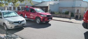 Incendio sofocado por Bomberos con “daños totales” (audio)