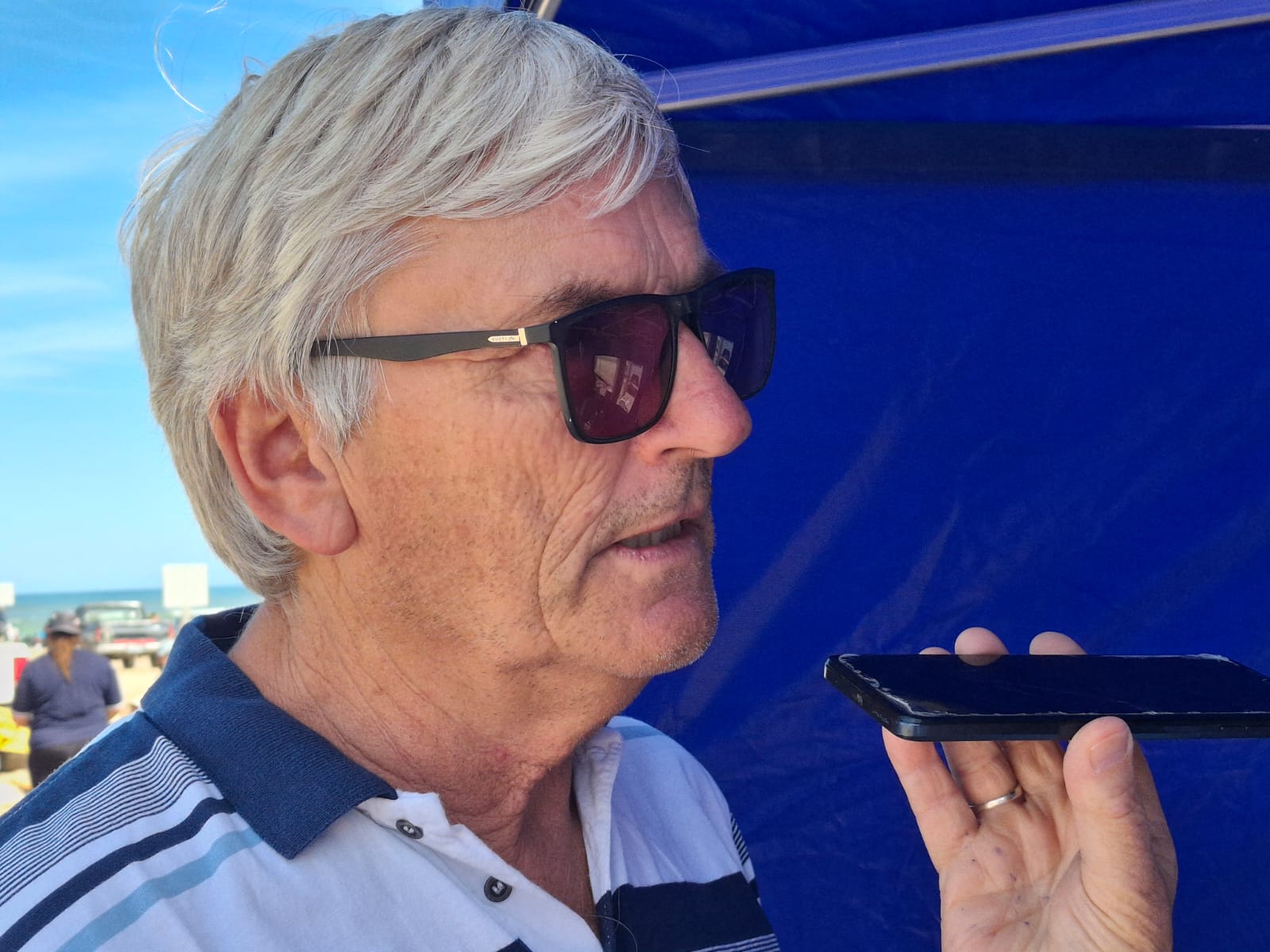 Jorge Haag y el balance que realiza del Balneario San Cayetano