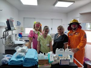 “Había una Vez” donó elementos a Pediatría del Hospital