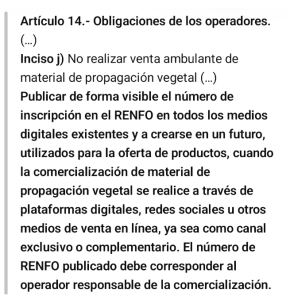 Ahora, vendedores de plantas y plantines por redes deben registrarse ante SENASA