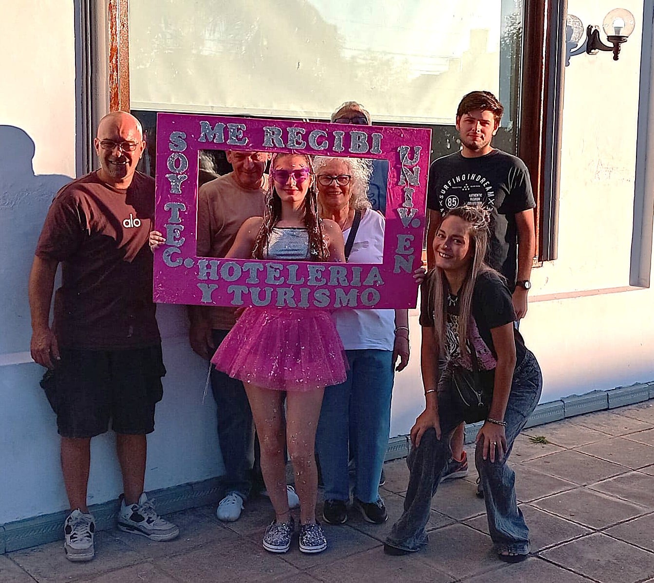 Se recibió Valentina