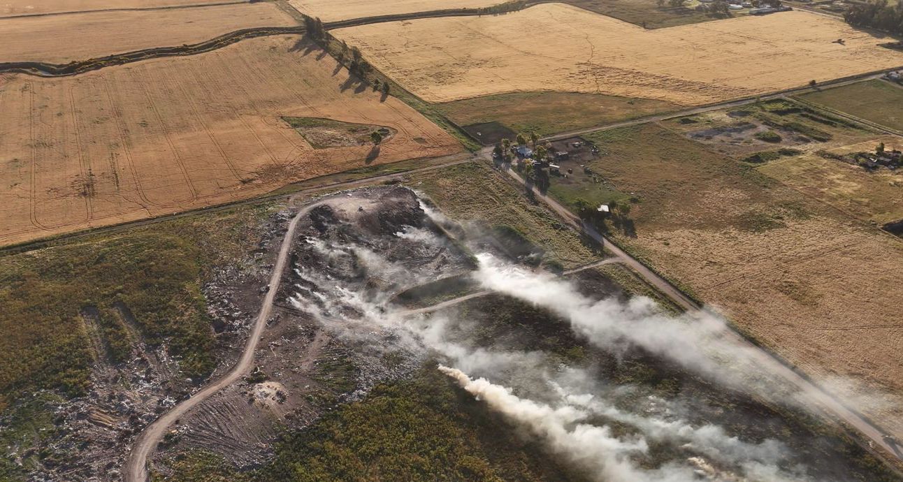 Incendio en el basural: el municipio amplía la denuncia con registros del sistema de monitoreo
