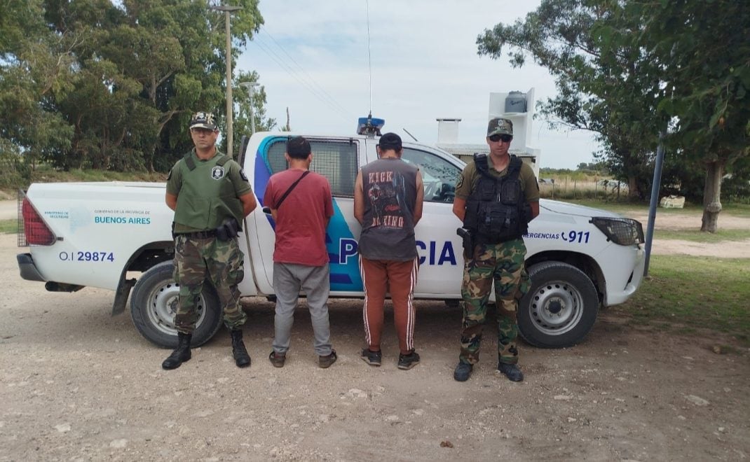 Dos presos por cazar un chancho jabalí en San Cayetano