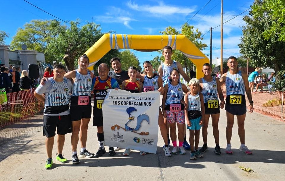 Triunfos y buenas marcas de Los correcaminos en Copetonas