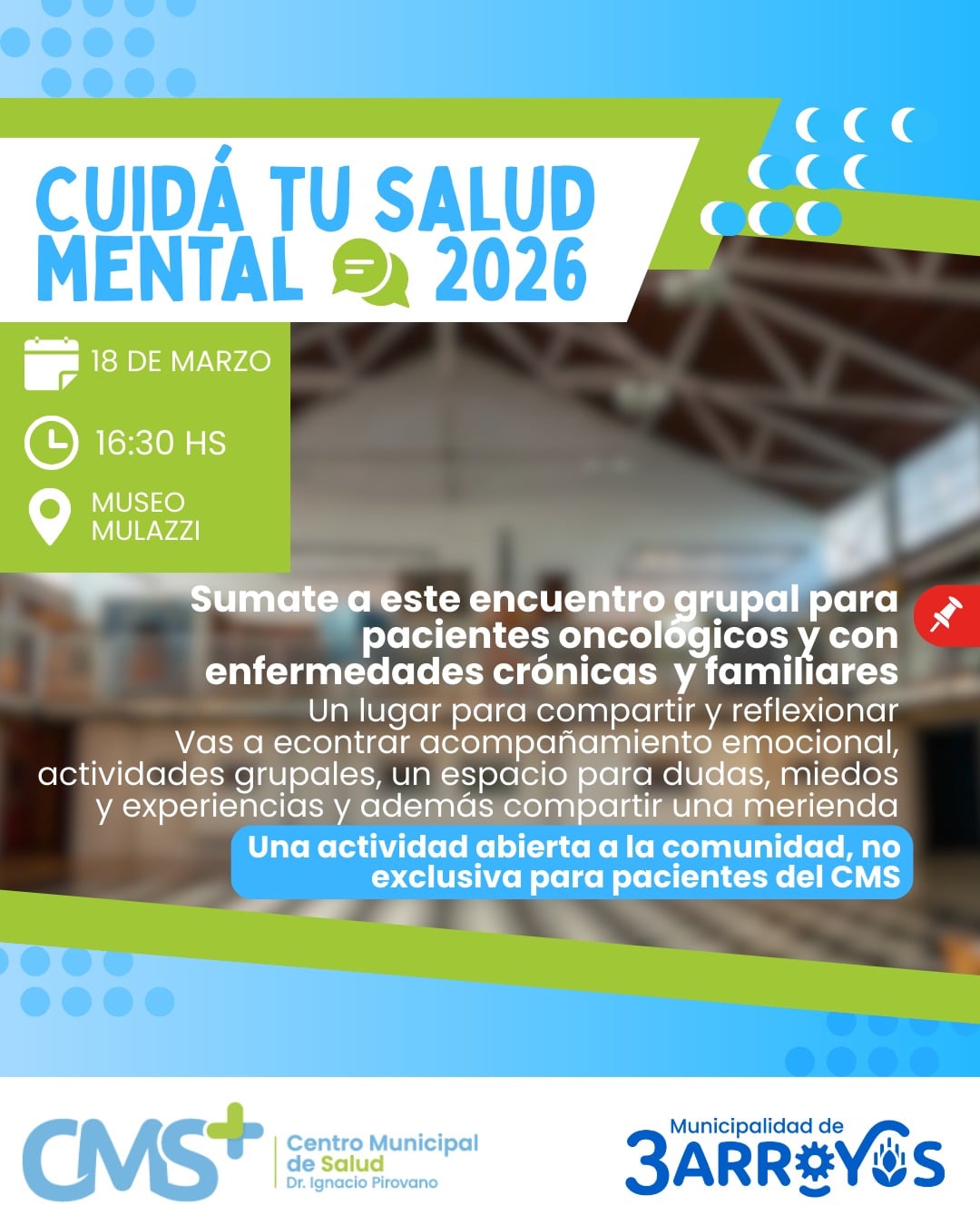 Vuelven los encuentros para pacientes oncológicos y con enfermedades crónicas